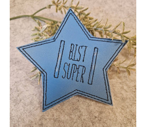 ADVENTSKALENDER VORFREUDE Türchen - Stickserie - 10 ITH Sterne mit Schlitz